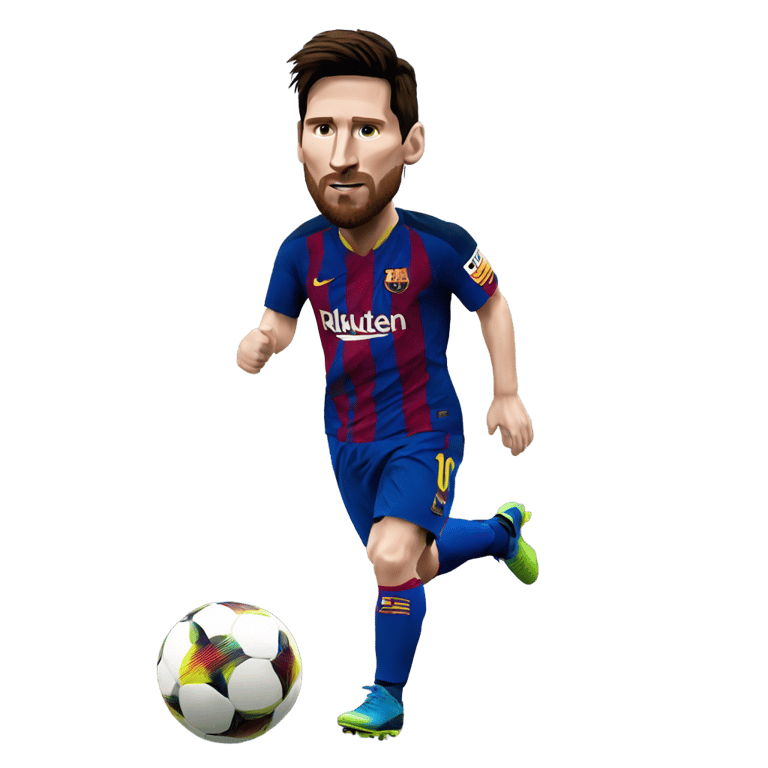 絵文字：リオネル・メッシ
