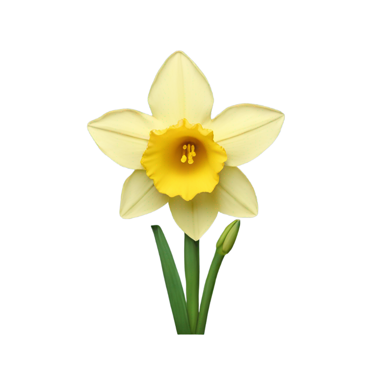 genmoji : A daffodil flower