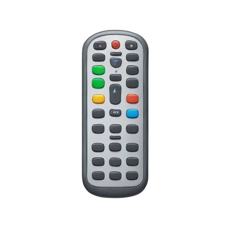 絵文字：テレビリモコン