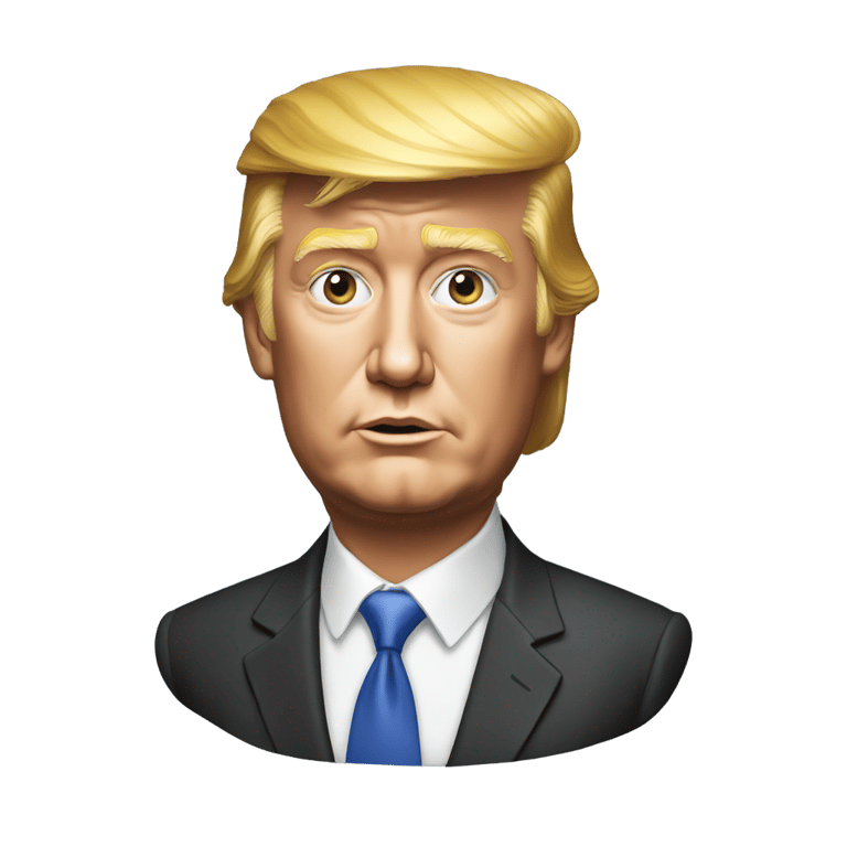 genmoji：超现实的唐纳德·特朗普