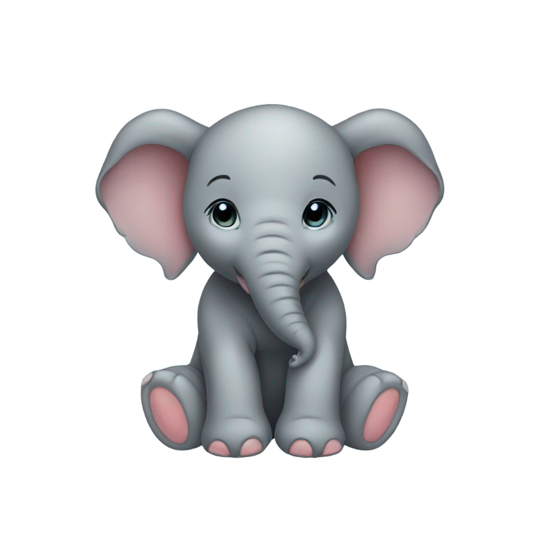 絵文字：baby elephant body