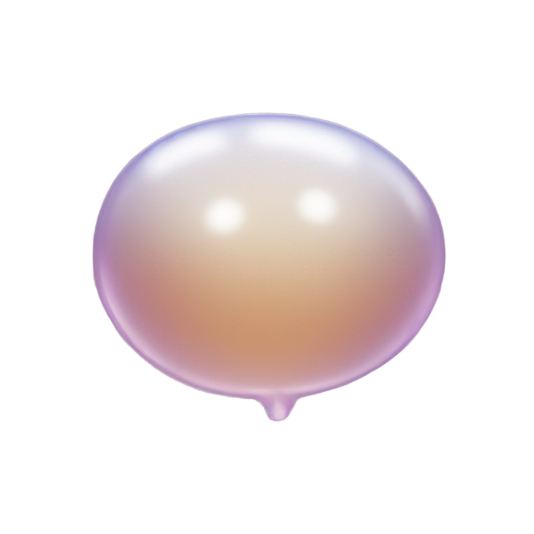 genmoji：泡泡臀