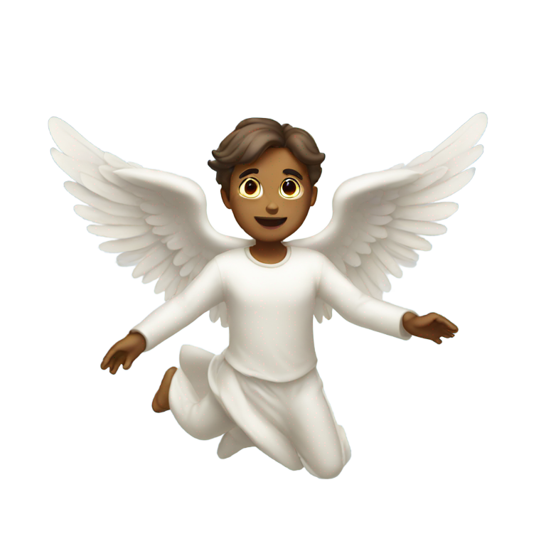 genmoji : ange volant