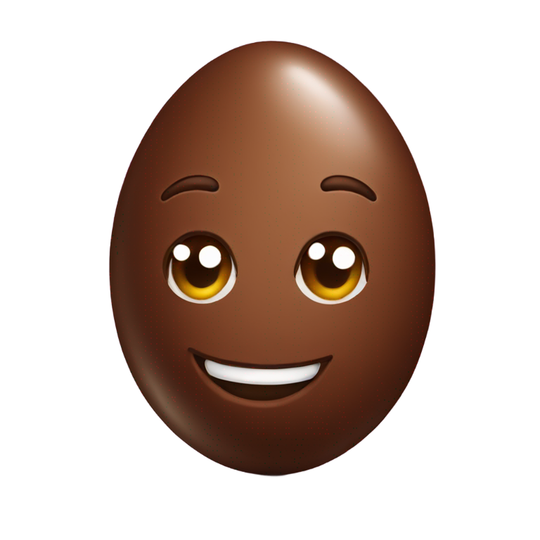 genmoji : Un œuf en chocolat