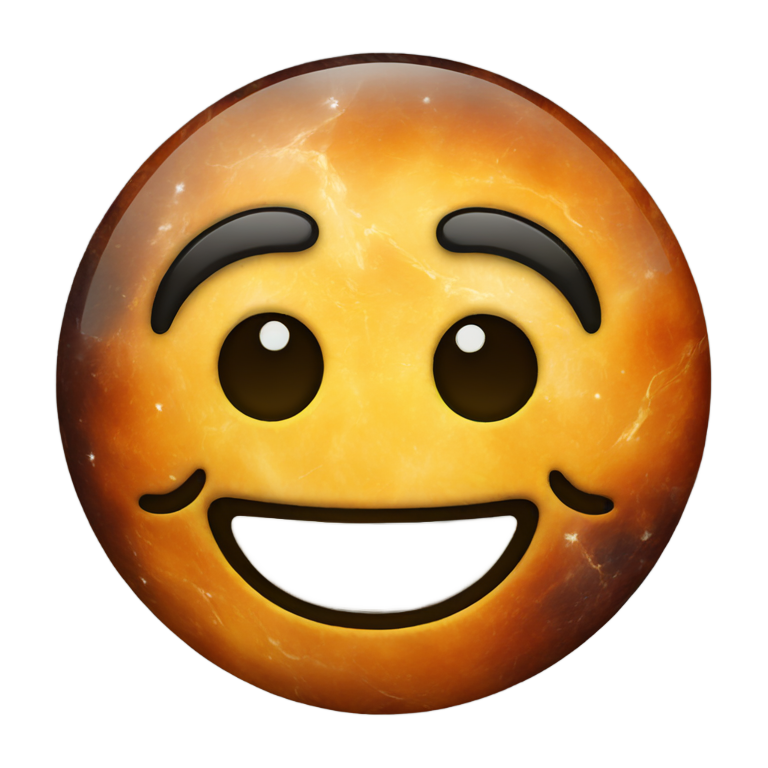 genmoji: Pietersite smiley face