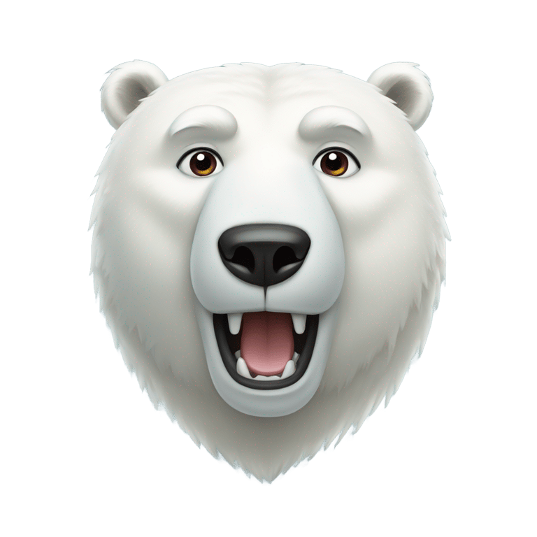 絵文字：polar bear