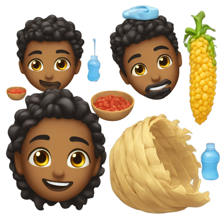 genmoji: Combine these emojis 💦🥵🤤😫