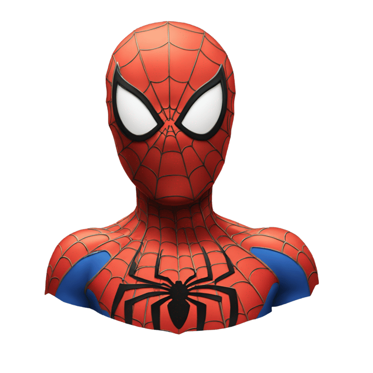 絵文字：spiderman upperbody