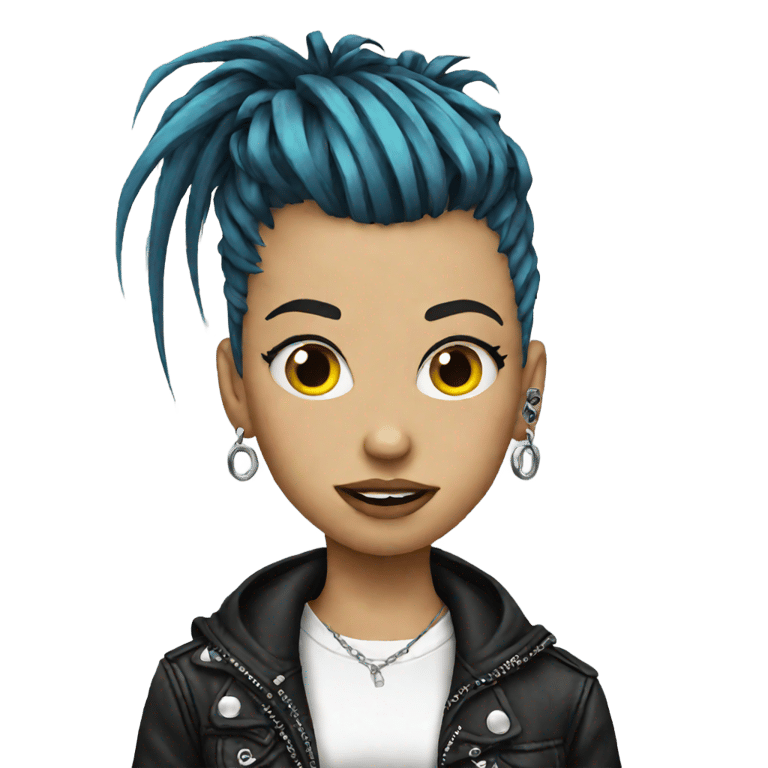 genmoji: Punk girl
