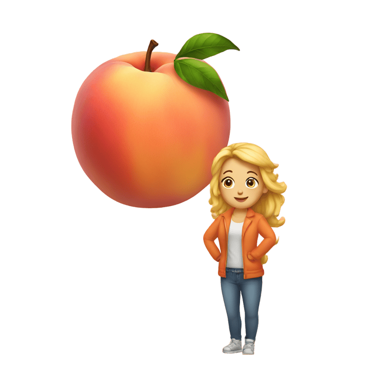 genmoji：大桃子