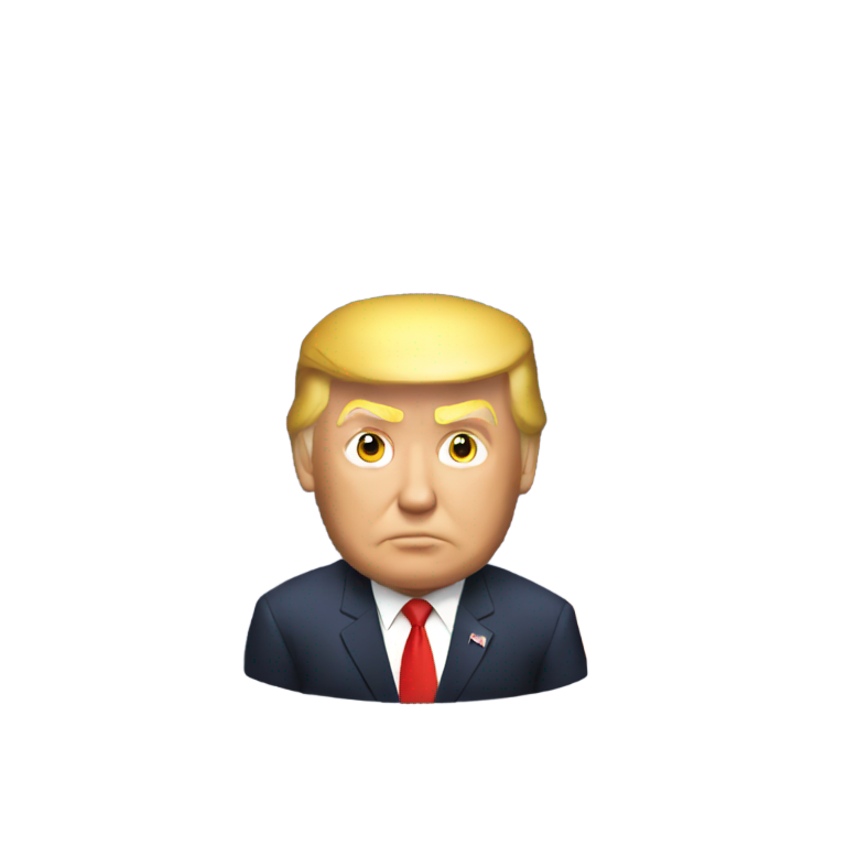 genmoji : Trump  Feo