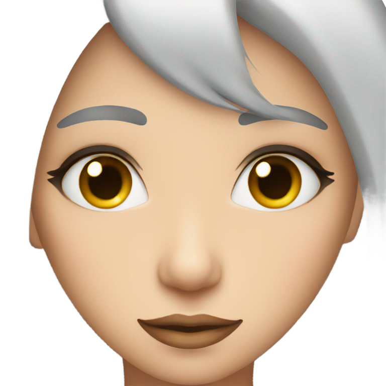 genmoji: person with double eyelashes