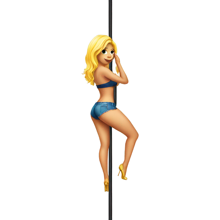 genmoji : Danseuse sur poteau