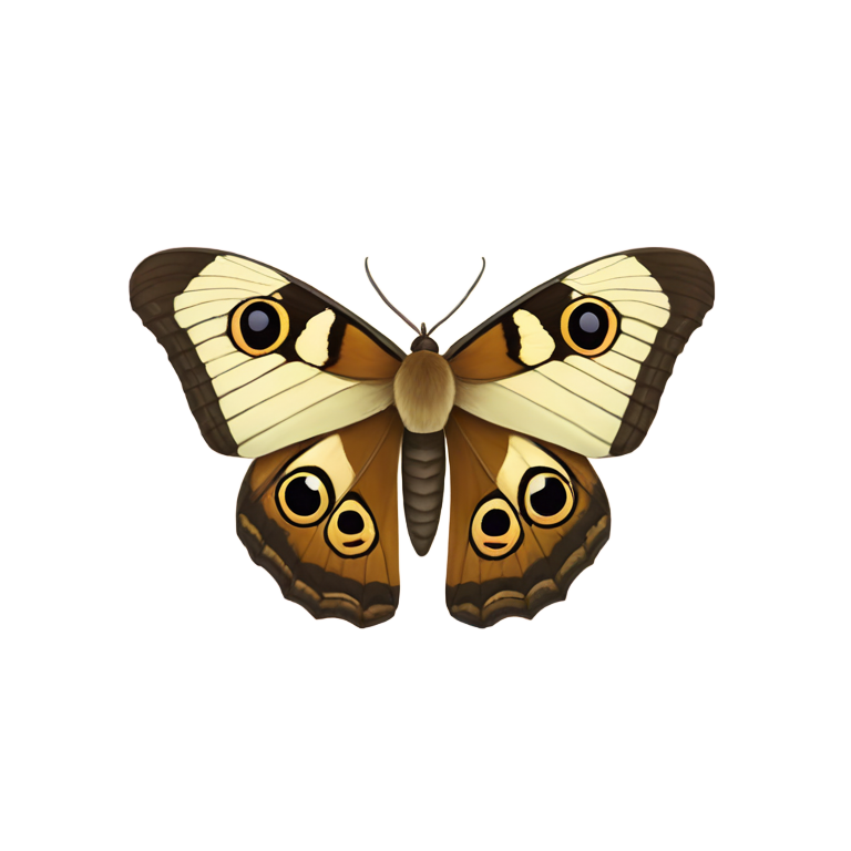 genmoji：皇蛾阴阳蝶