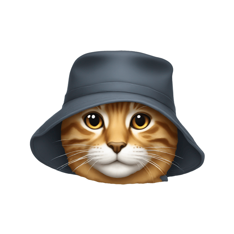 genmoji：猫上的帽子