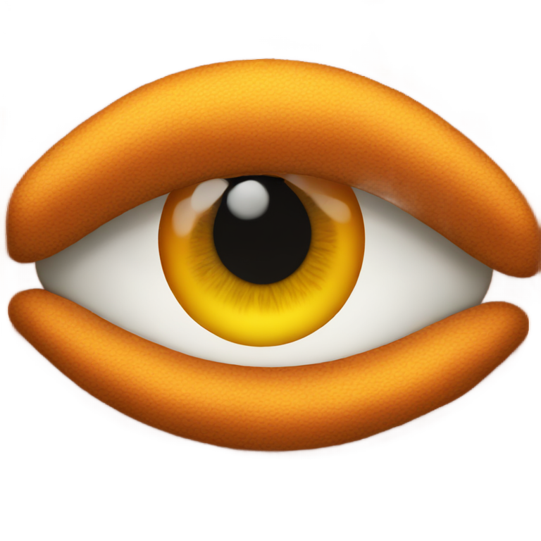 genmoji: Eye of Rah cheeto forehead