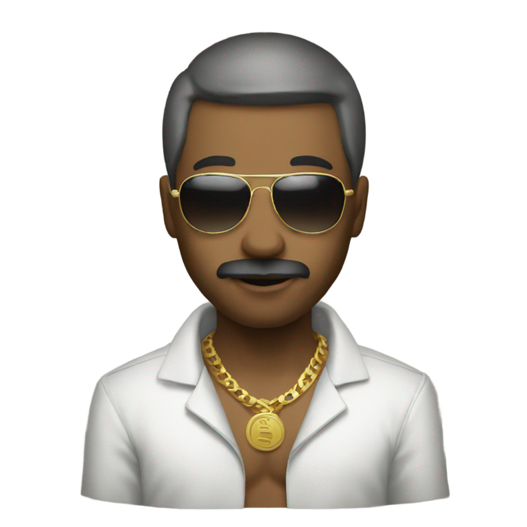 genmoji: bunny drug lord