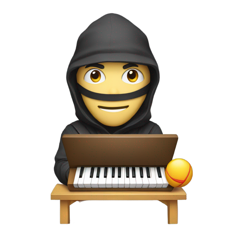 genmoji：一个玩杂耍的开发者忍者，手持键盘