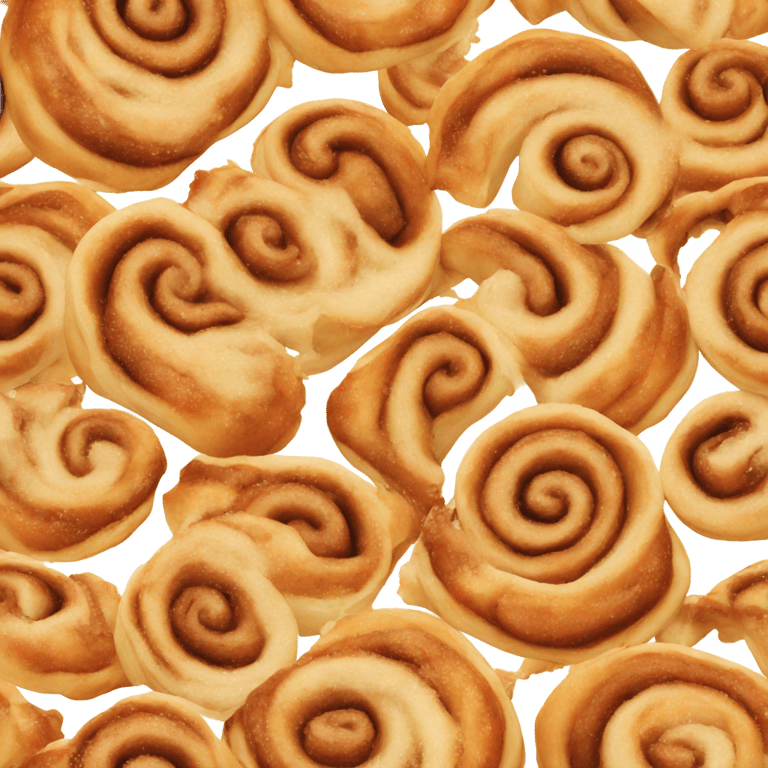 genmoji : Rouleau à la cannelle