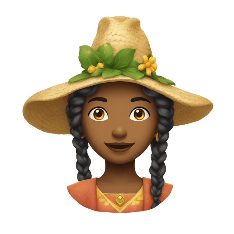 genmoji : uma senhora de chapéu de mago