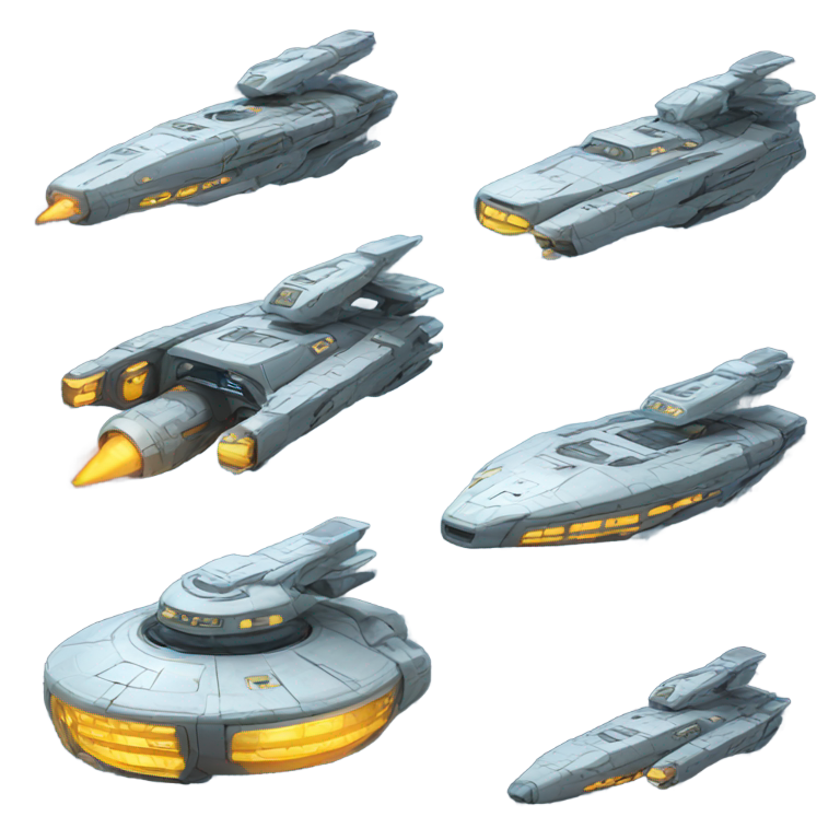 genmoji : Vaisseaux spatiaux