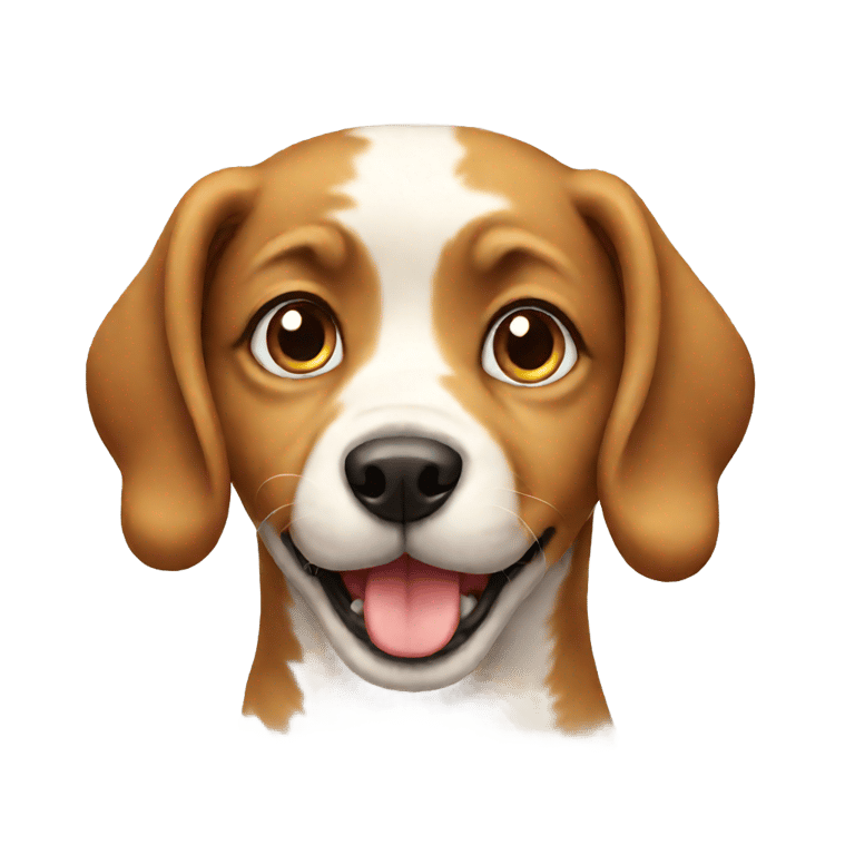 genmoji : cute dog