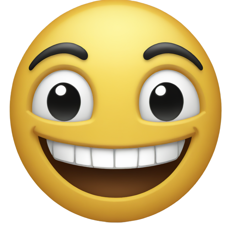 genmoji：微笑脸和两块二头肌
