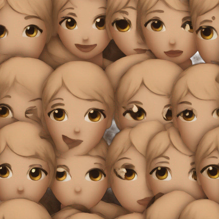 genmoji：女孩自拍胸部