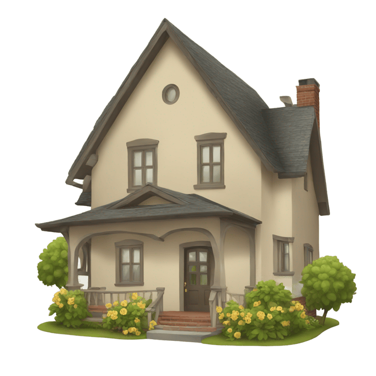 絵文字：A new house welcoming party