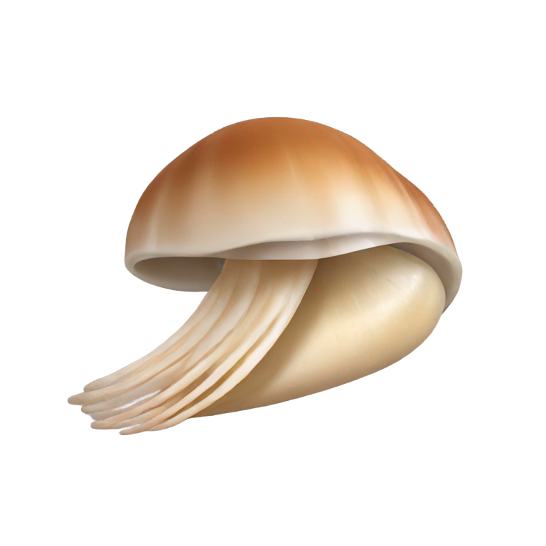 genmoji : Palourde géoduc brune