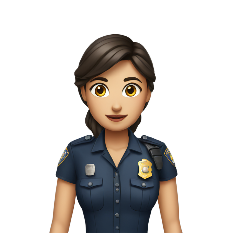 genmoji：一个女孩嫁给警察