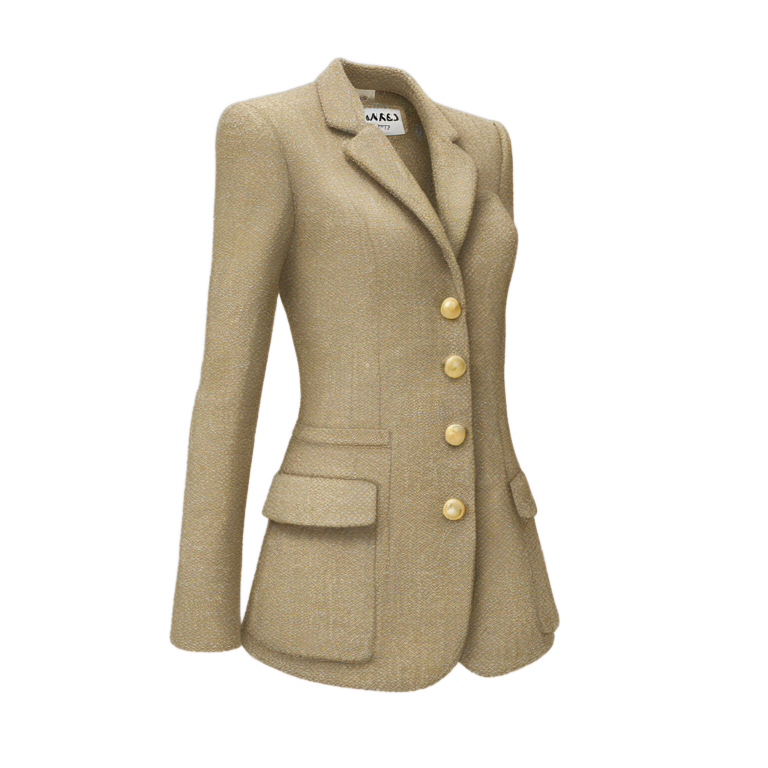 genmoji : Blazer en tweed Chanel