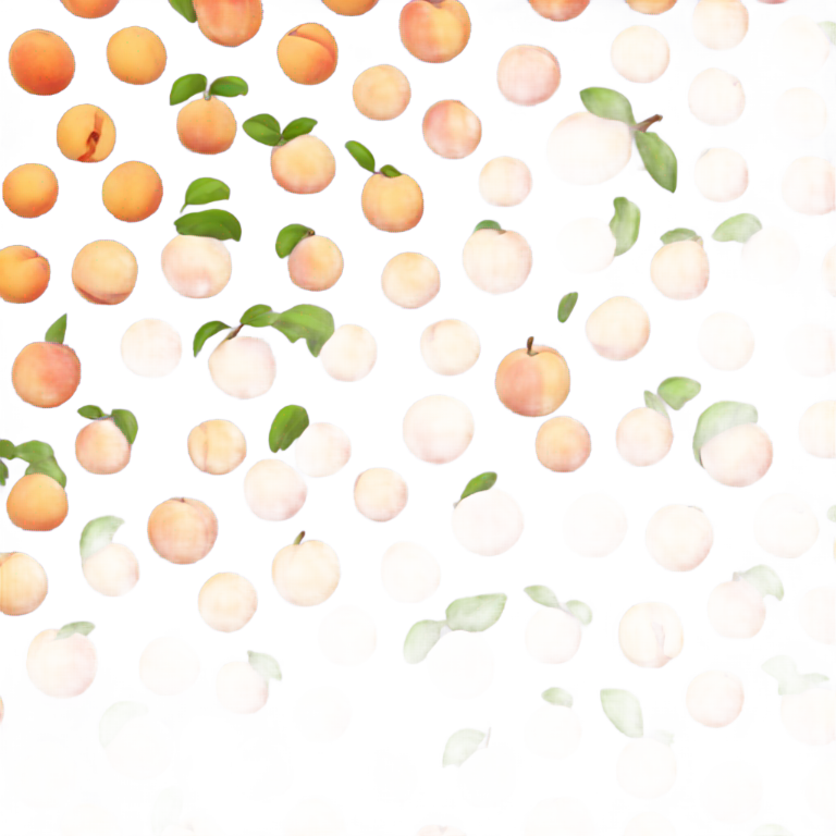 genmoji：一个桃子