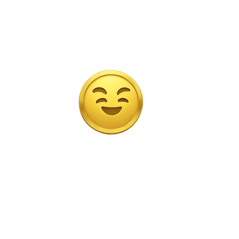 genmoji：黄色硬币