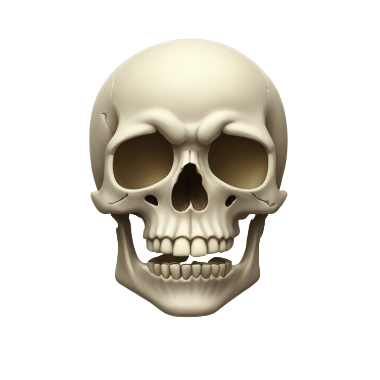 genmoji：头骨吹头