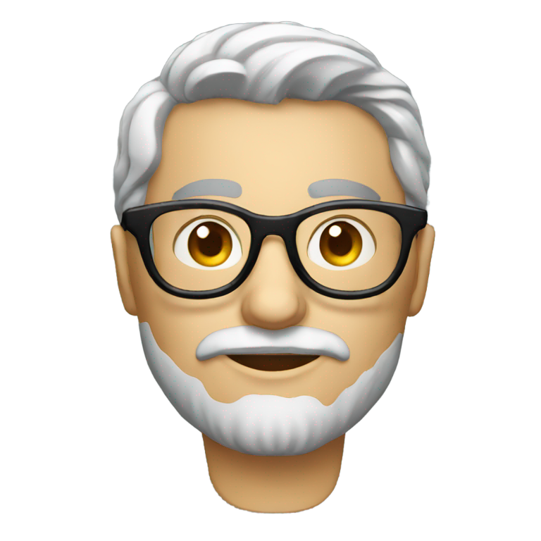 genmoji：戴眼镜的创意天才