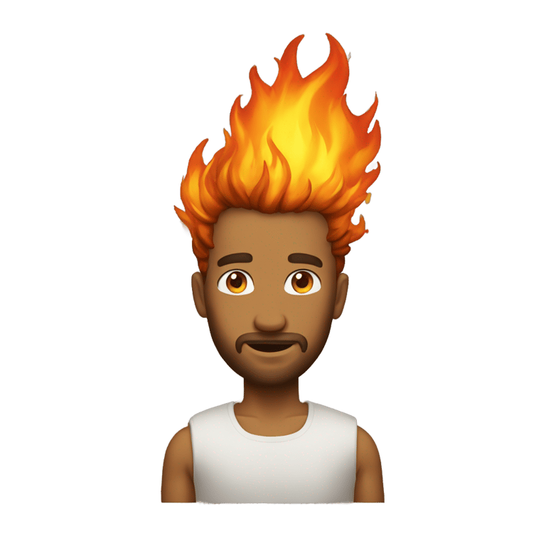 genmoji：着火的人表情符号
