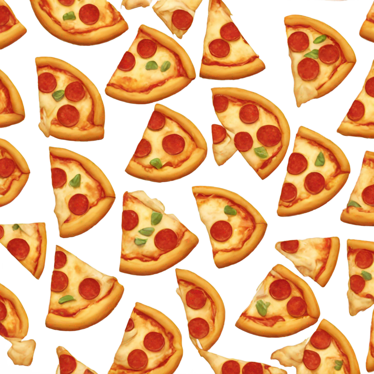 genmoji : Pizza Donald Trump