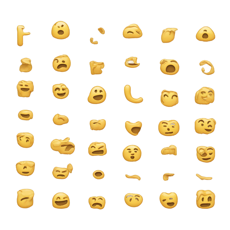 genmoji: The Letters (A, B, C, D, E, F, G, H, I & J)