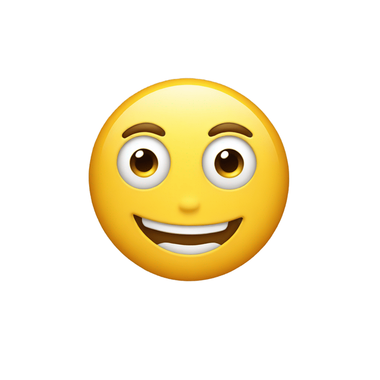 絵文字：A laugh and an eye roll.