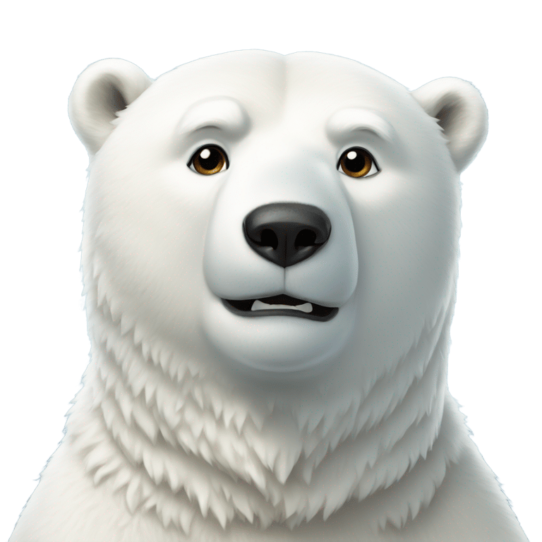 絵文字：polar bear