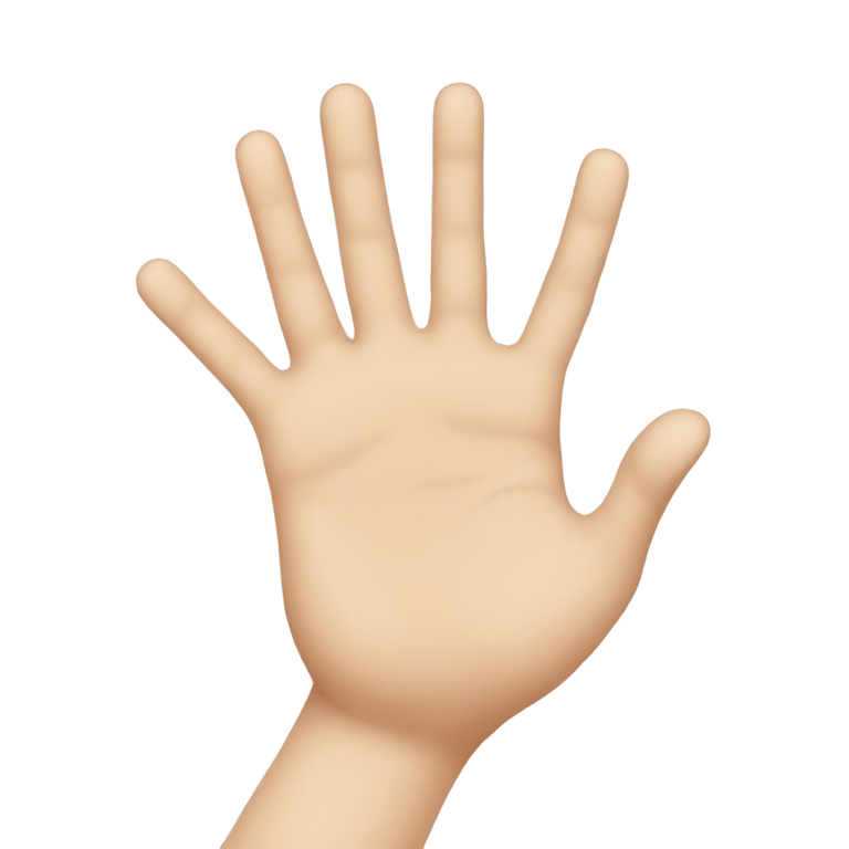genmoji : hand fint
