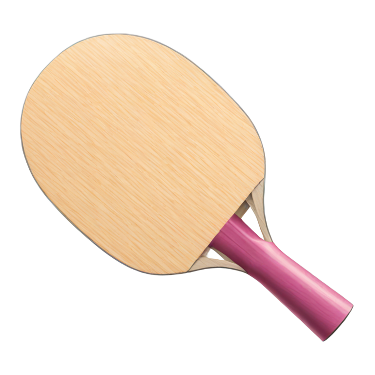 genmoji : Une raquette de ping-pong