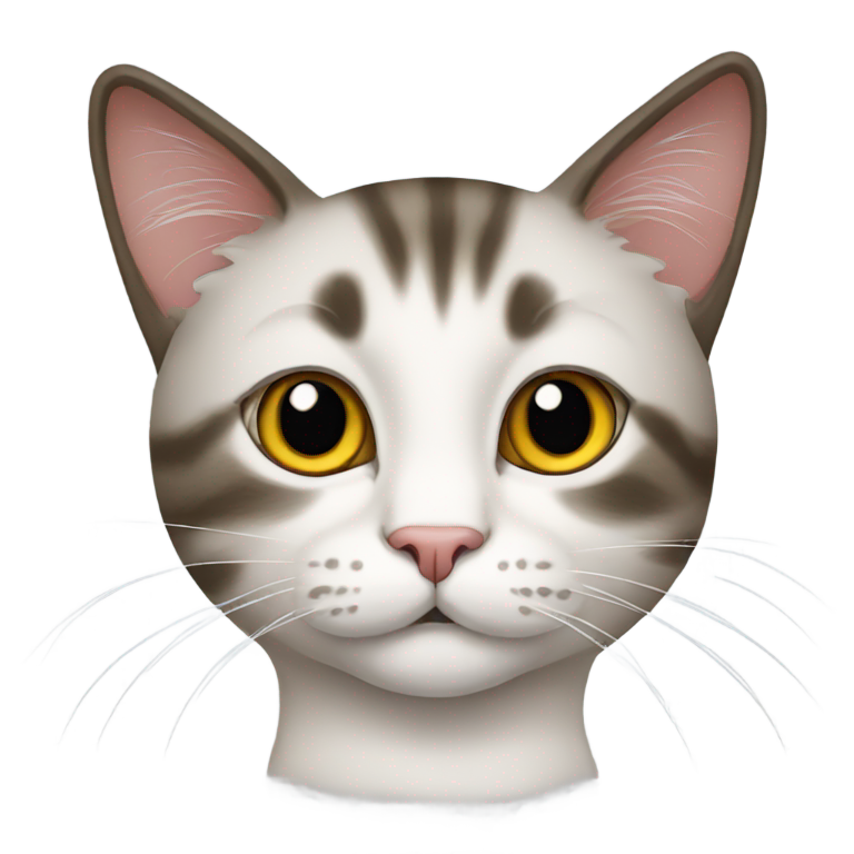 genmoji : Chat de dessin animé