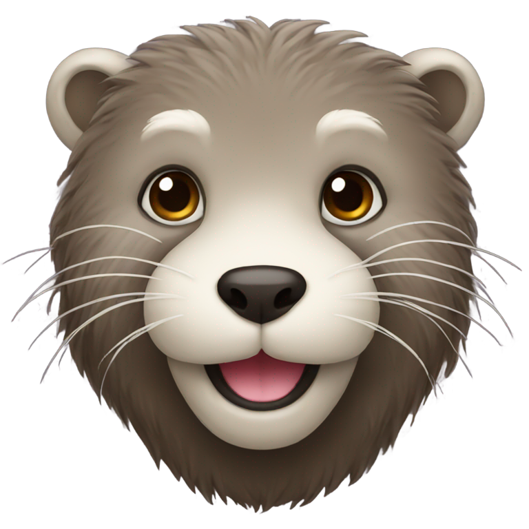 genmoji：毛茸茸的水獭