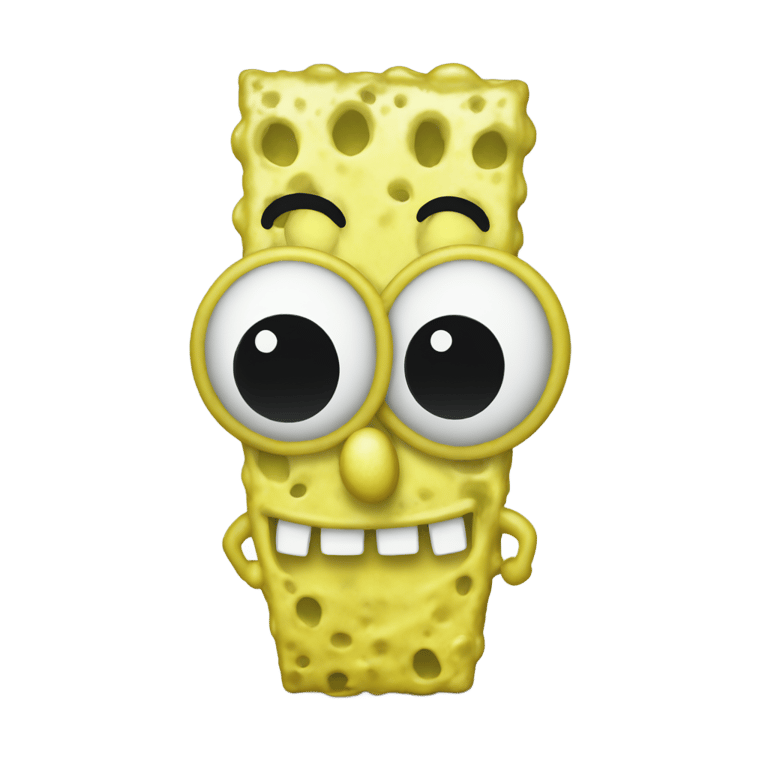 絵文字：spongebob squarepants