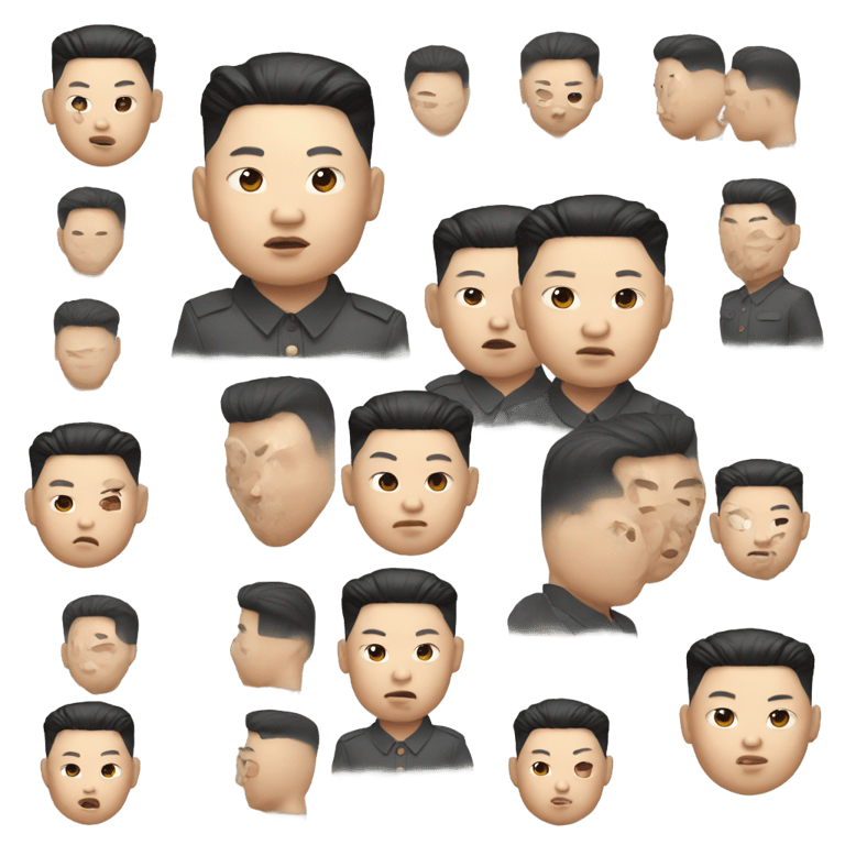 genmoji: Kim Jong Un