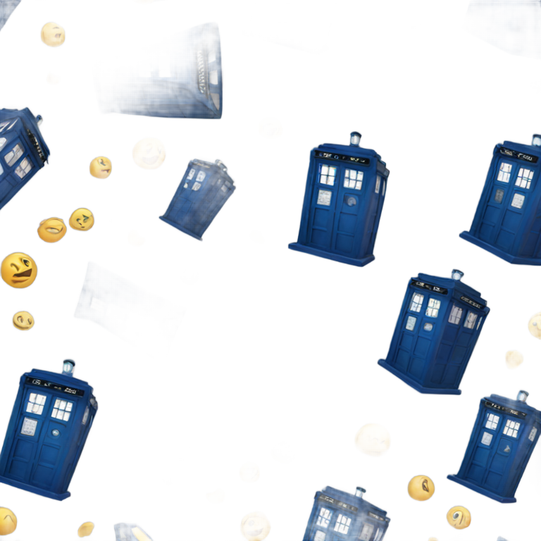 genmoji : TARDIS