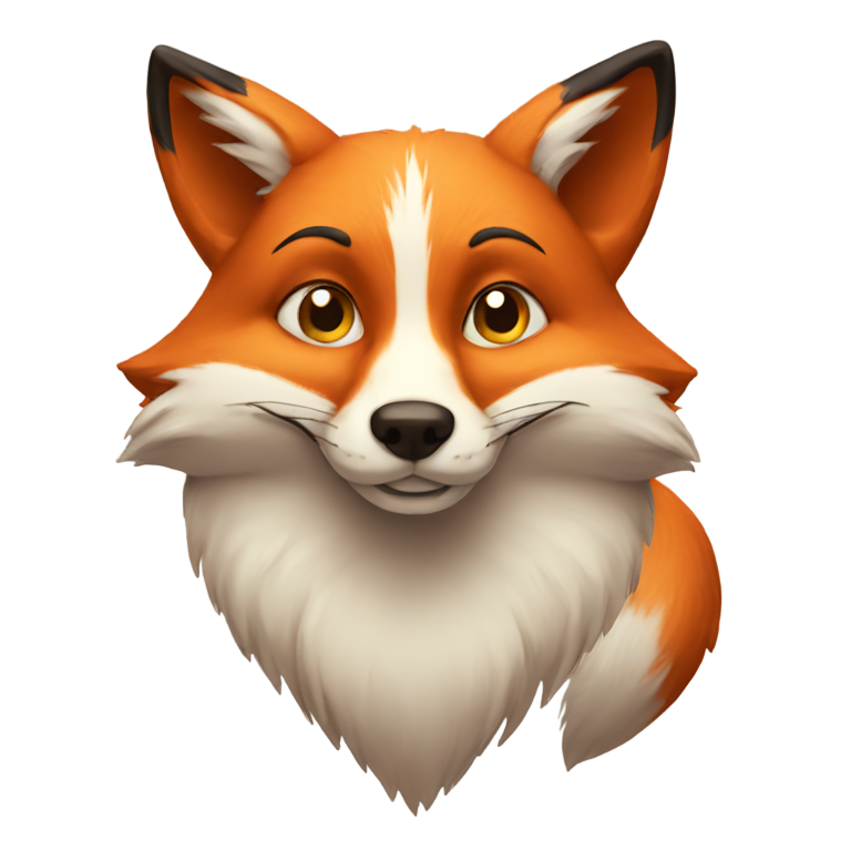 genmoji: Smug Fox
