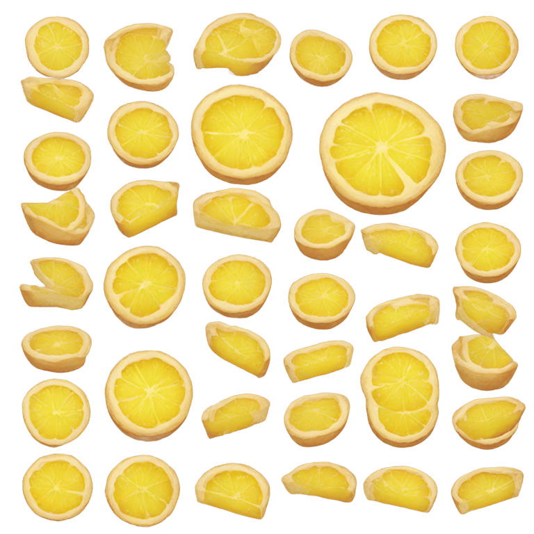 genmoji：柠檬塔蛋糕